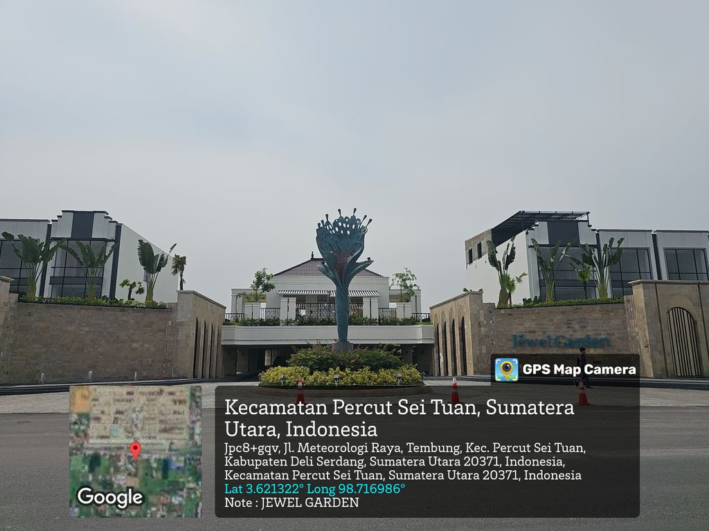 foto gerbang perumahan Jewel Garden Tahap 2