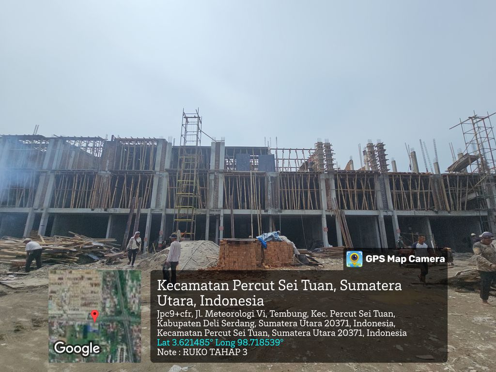 foto posisi tengah perumahan Jewel Garden Tahap 2