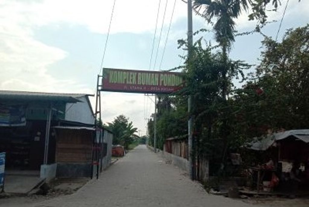 foto gerbang perumahan PERUMAHAN PONDOK 6