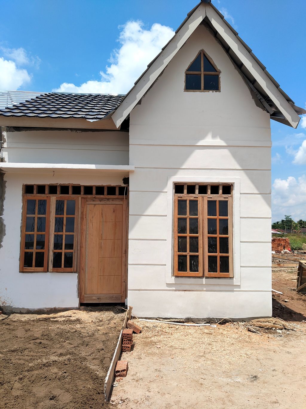 foto tampak rumah tipe PERUMAHAN SKYLAND PARK 5 perumahan PERUMAHAN SKYLAND PARK 5
