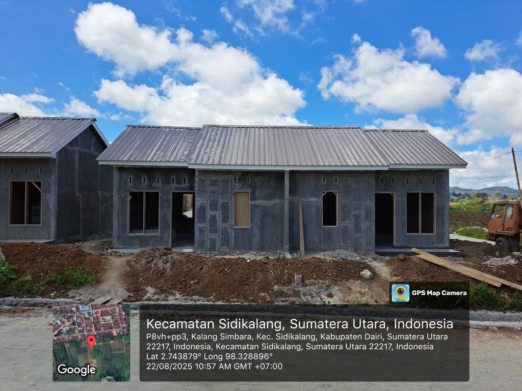 foto tampak rumah tipe SUBSIDI 36 perumahan GRAHA SANJOSE KALSIM