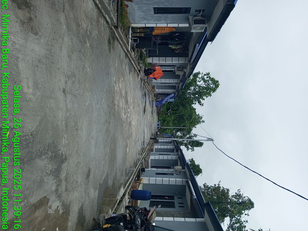 foto posisi tengah perumahan TIMIKA SYAKI PERMAI 3