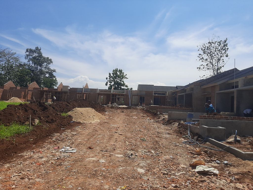foto posisi tengah perumahan Azzahra Residence