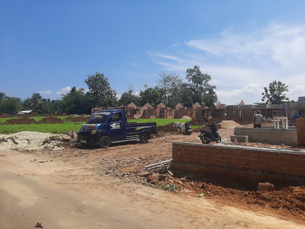 foto gerbang perumahan Azzahra Residence