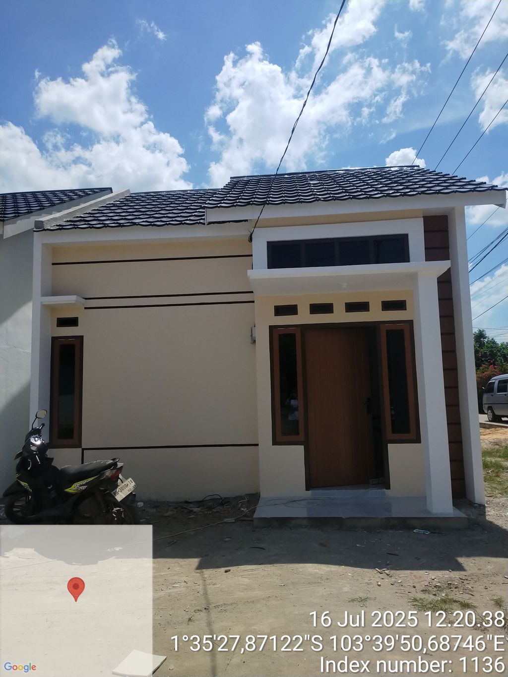 foto contoh rumah perumahan De'Green Poedak