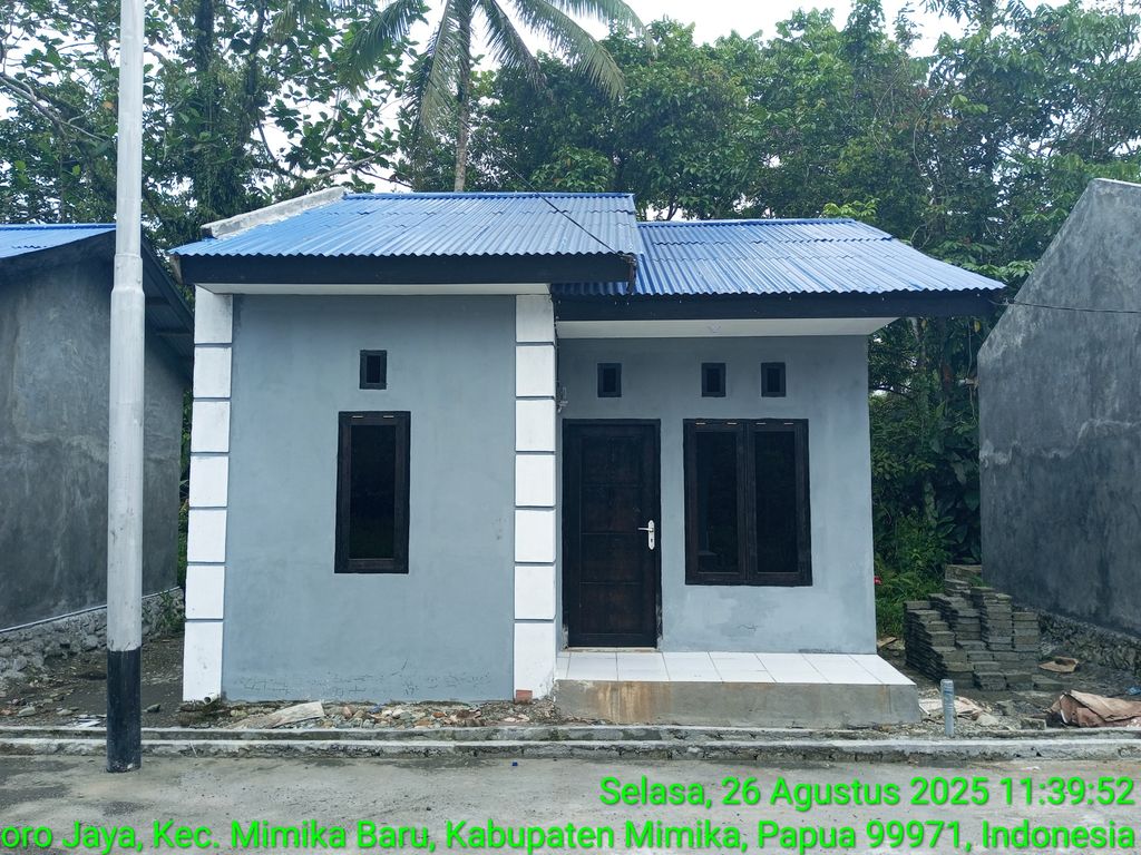 foto contoh rumah perumahan TIMIKA SYAKI PERMAI 3