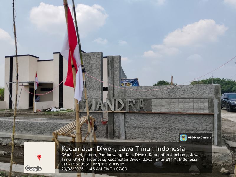 foto gerbang perumahan DIANDRA