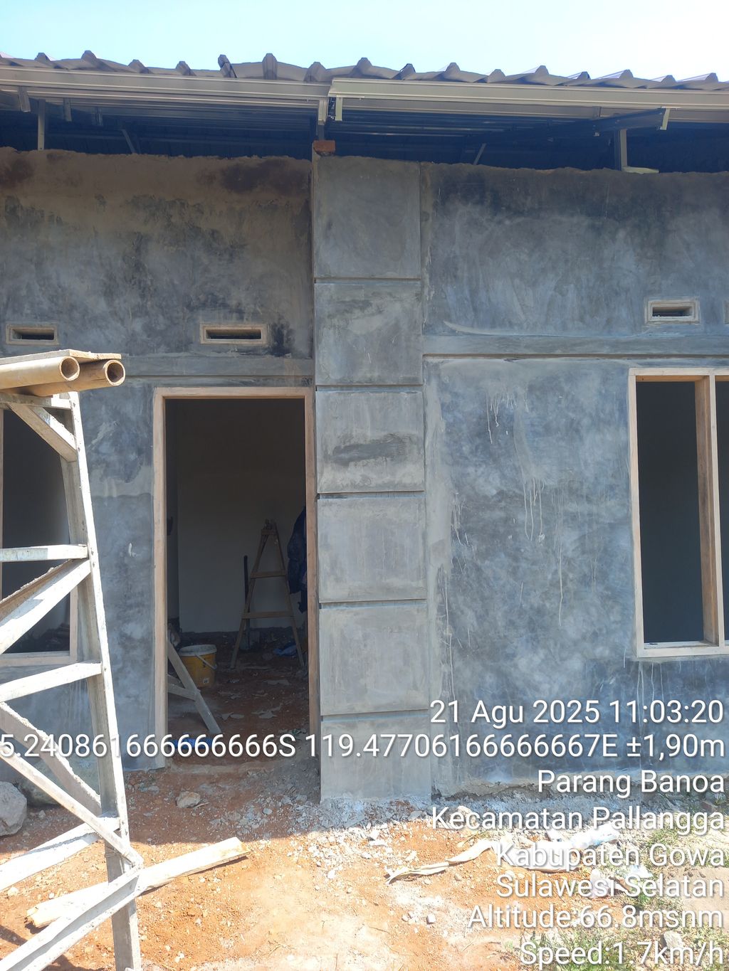 foto posisi tengah perumahan BUMI CENDANA PARANGBANOA