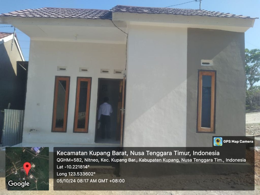 foto tampak rumah tipe II perumahan FLOSINDO BTN BAK BIRU 2
