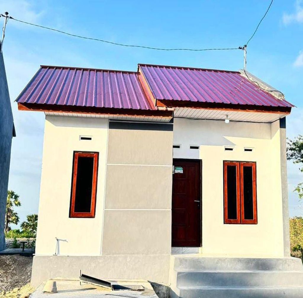 foto tampak rumah tipe 33 perumahan PERUMAHAN CENDANA PETUK