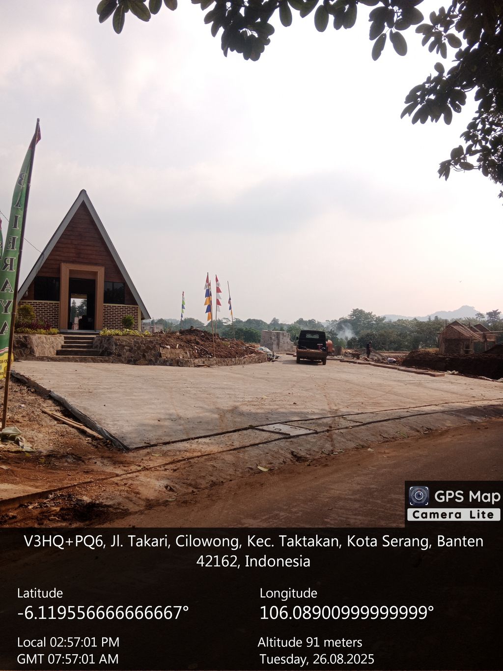 foto gerbang perumahan BALE RAYA TAHAP 1