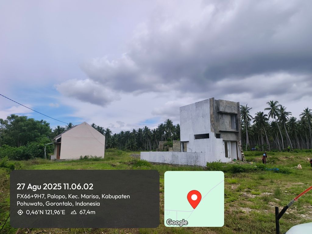 foto posisi tengah perumahan Radjawali GreenView