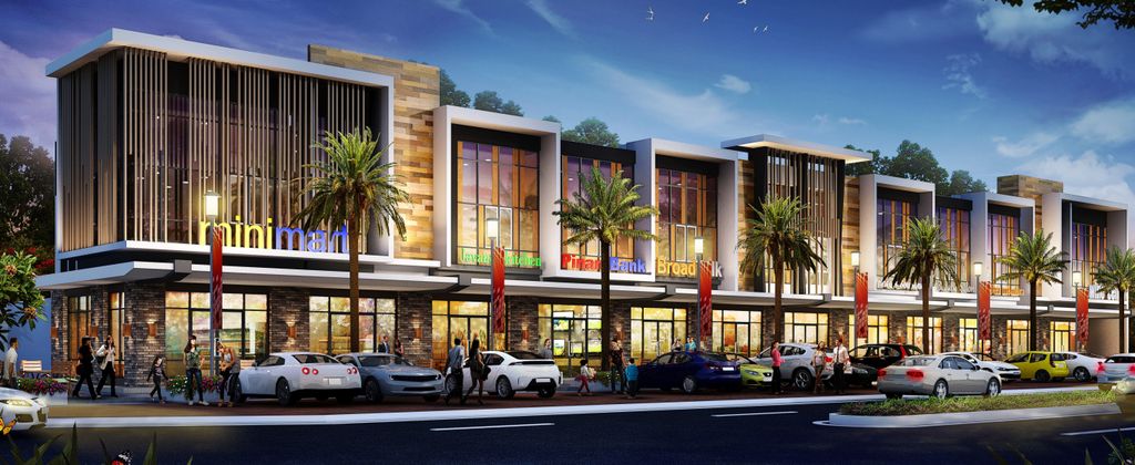foto tampak rumah tipe RUKO SHERWOOD perumahan Metland Transyogi Cibubur