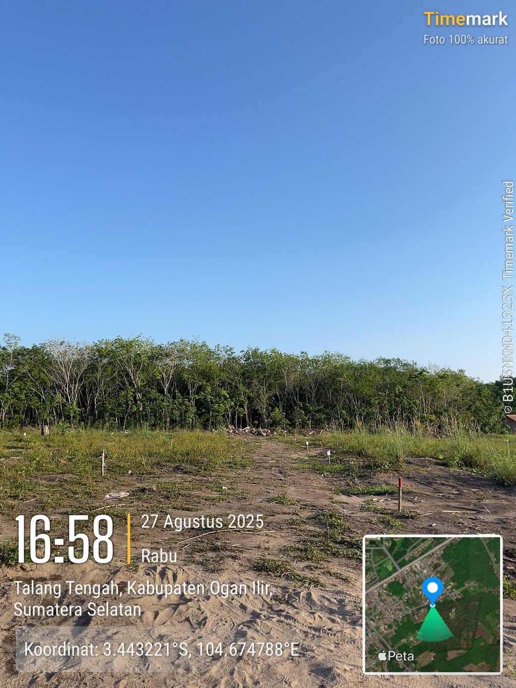 foto posisi tengah perumahan Griya Bersama 2