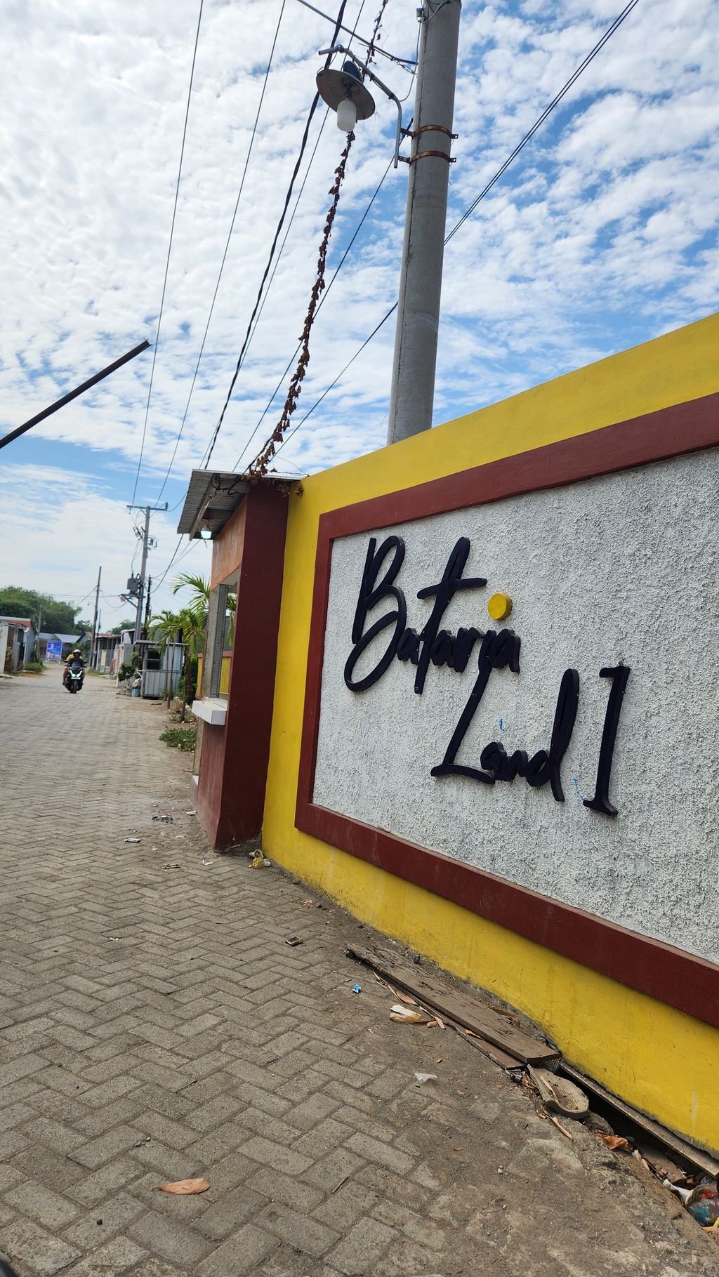 foto gerbang perumahan BATARIA LAND I TAHAP 3