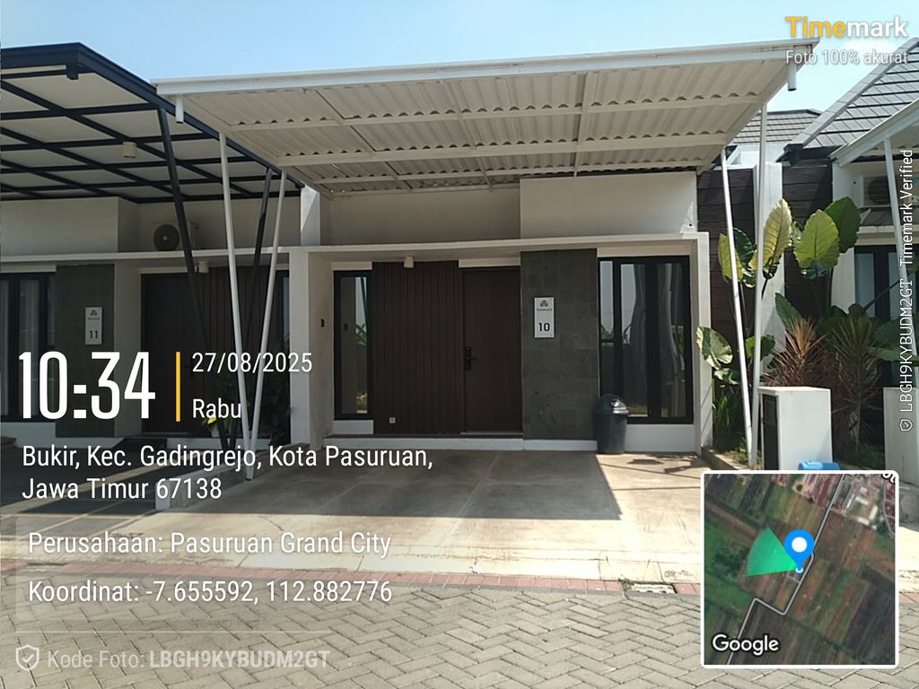 foto contoh rumah perumahan MUTIARA GARDEN