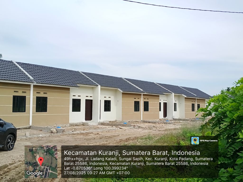 foto posisi tengah perumahan GRIYA PESONA SUNGAI SAPIAH TAHAP II