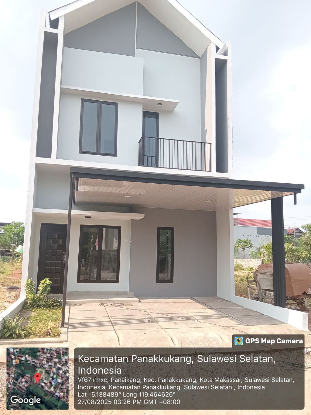 foto contoh rumah perumahan Panaikang Town House