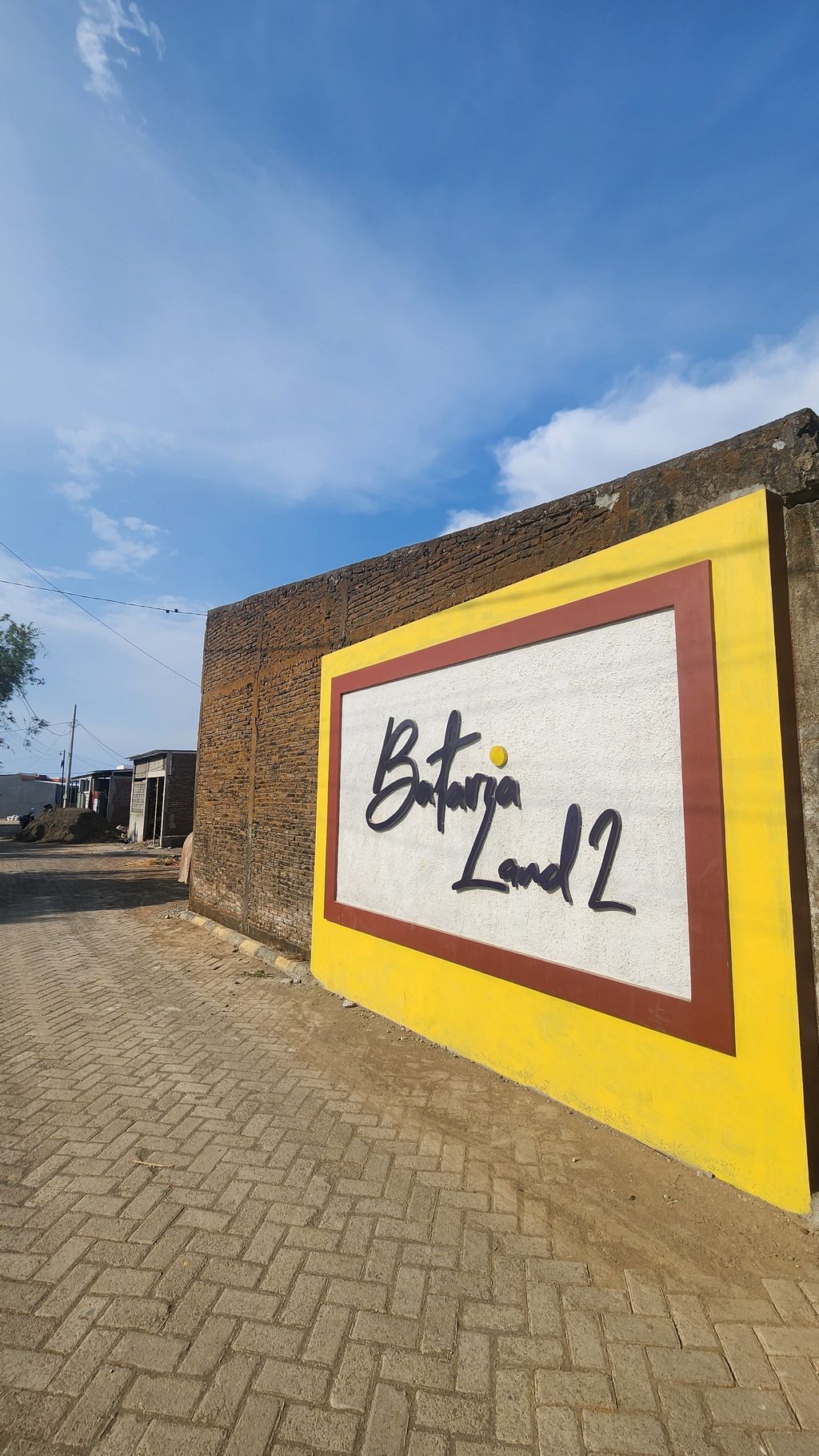 foto gerbang perumahan BATARIA LAND II TAHAP 3