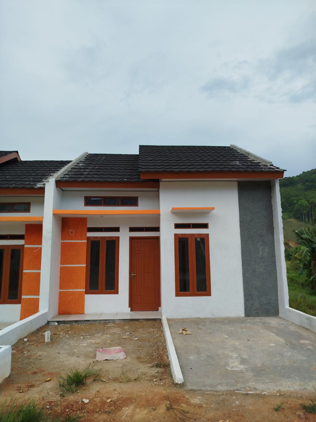 foto tampak rumah tipe 36/72 perumahan PERUMAHAN SAMARA RESIDENCE 2