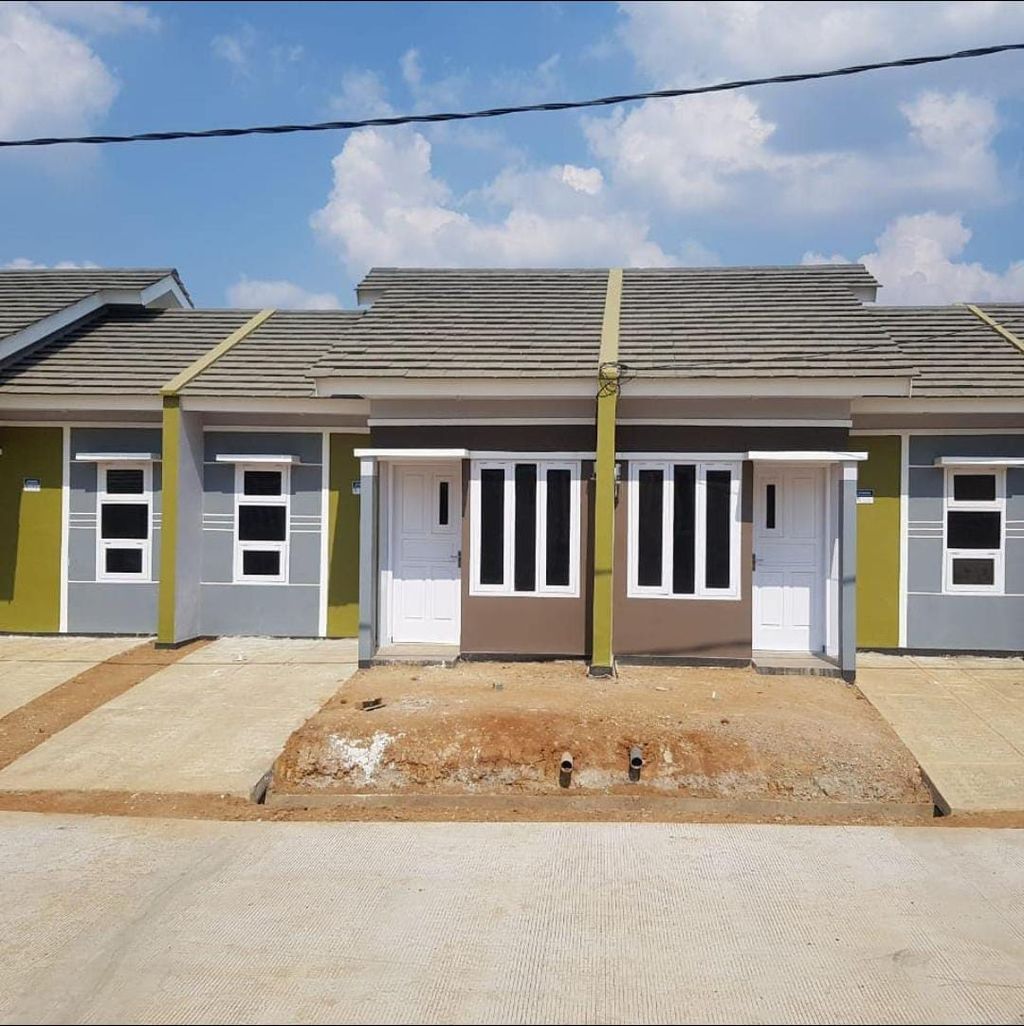 foto tampak rumah tipe 36 (2025) perumahan Bukit Puri Asri (SKMA)