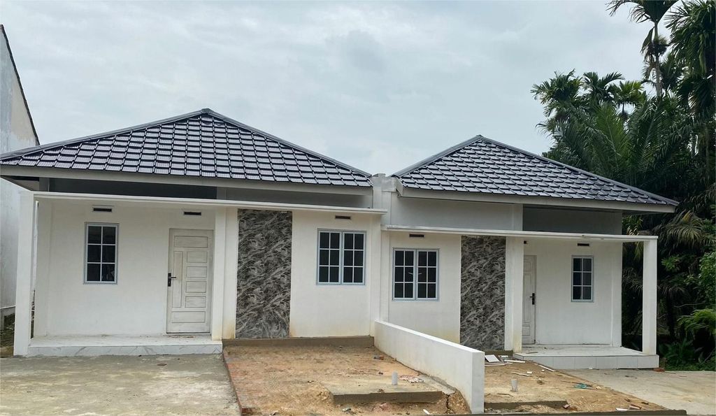 foto tampak rumah tipe AULIA ARTHA GRAHA III perumahan AULIA ARTHA GRAHA III