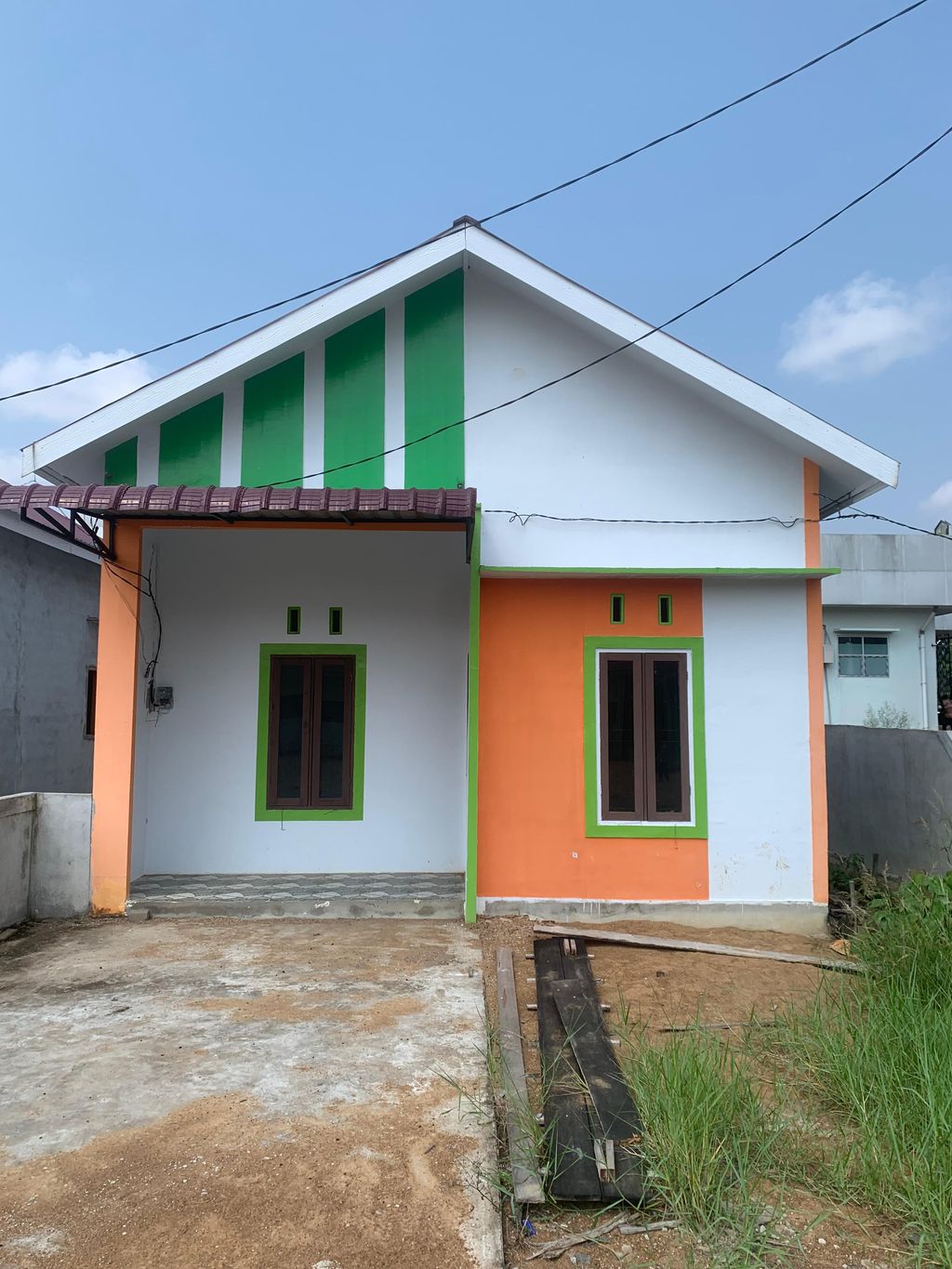 foto tampak rumah tipe 36 (subsidi) perumahan MARISA MANSION 2