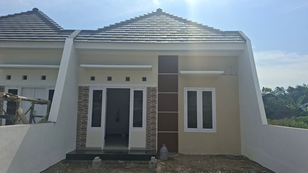 foto tampak rumah tipe 36 (TULIP) perumahan Perumahan LANGIT BIRU RESIDENCE