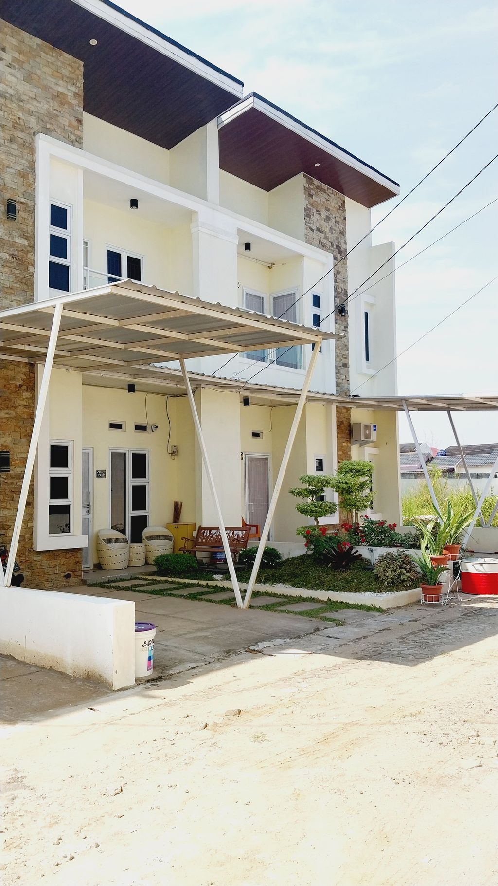 foto posisi tengah perumahan GREEN BUSSAN VILLAGE