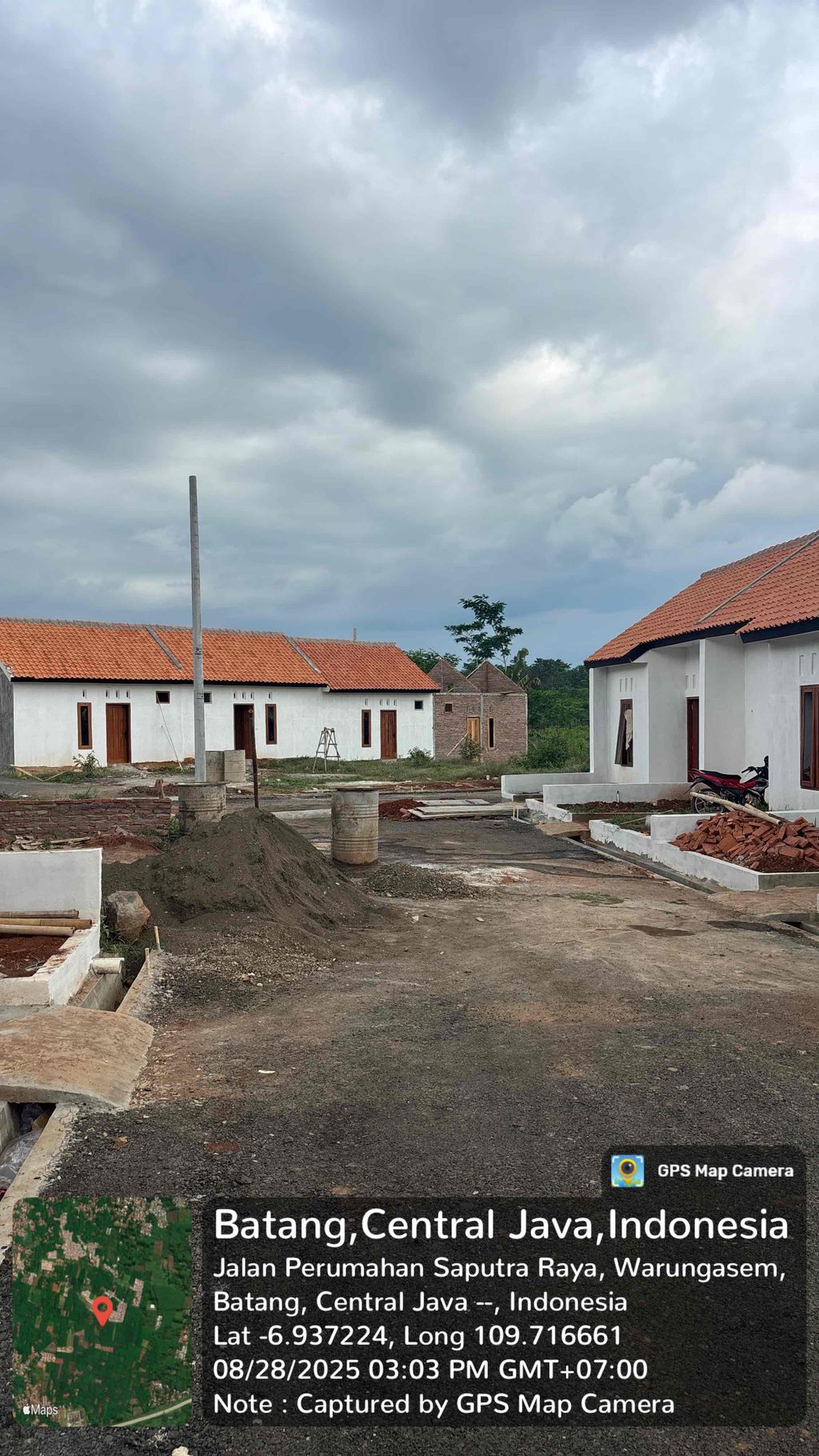 foto posisi tengah perumahan PERUMAHAN PRIMA GARDEN 6