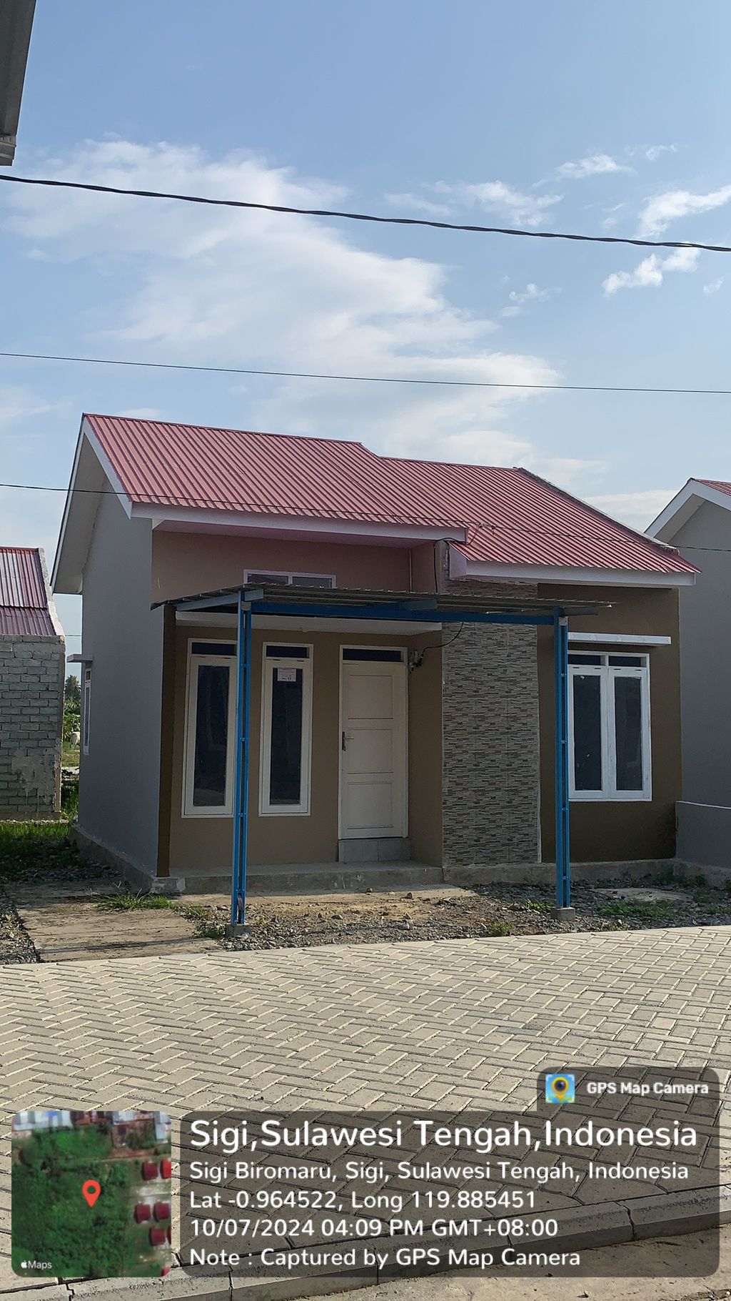 foto contoh rumah perumahan PERUMAHAN KELAPA MAS PERMAI
