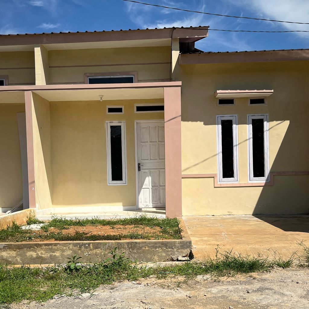 foto tampak rumah tipe 36 m2 perumahan CAHAYA RESIDENCE