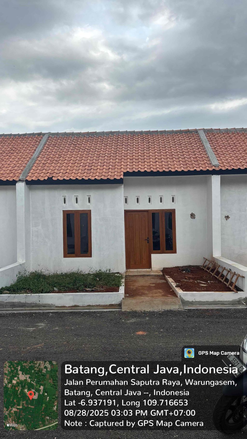 foto tampak rumah tipe 27 perumahan PERUMAHAN PRIMA GARDEN 6