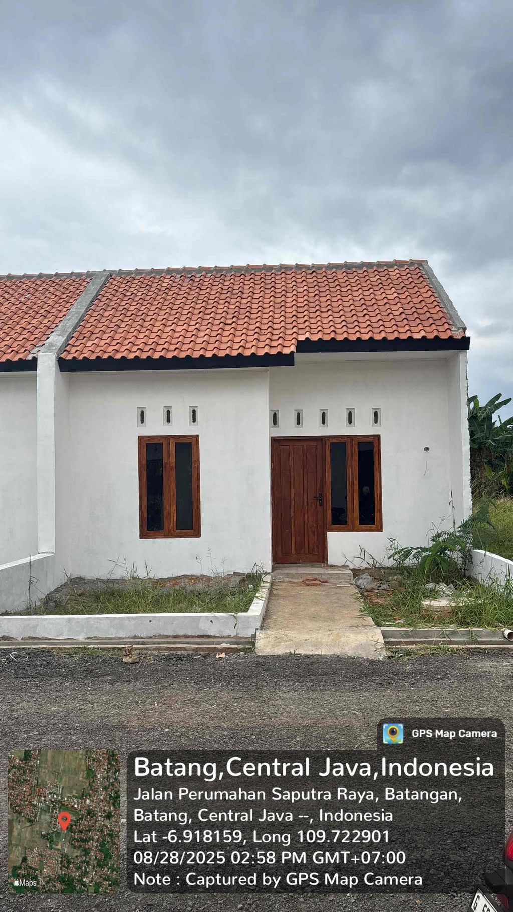 foto tampak rumah tipe 27 perumahan PERUMAHAN PRIMA GARDEN 7