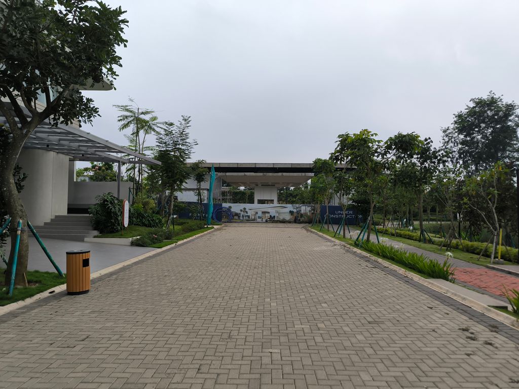 foto gerbang perumahan CitraGarden Serpong Cluster FONTIS