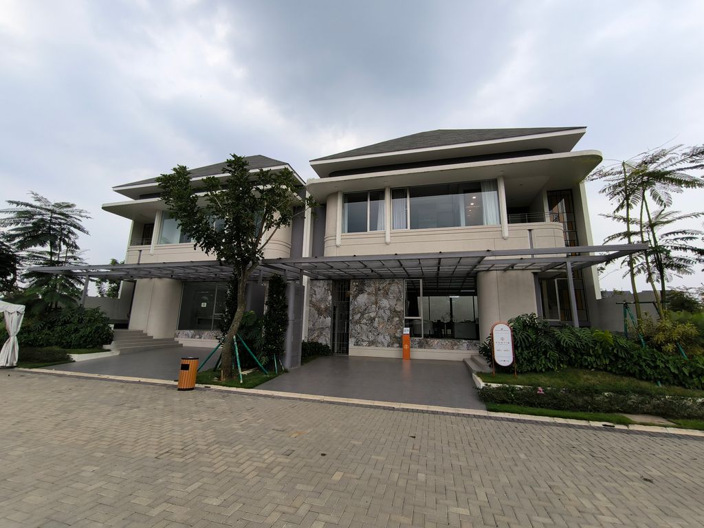 foto contoh rumah perumahan CitraGarden Serpong Cluster FONTIS