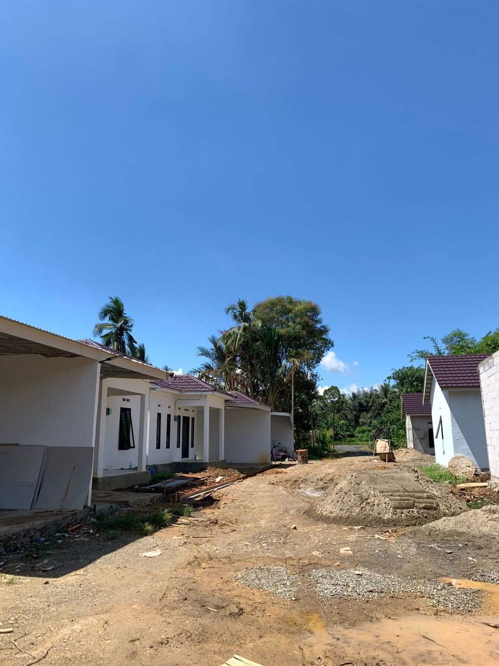foto posisi tengah perumahan HARMONI KAPAR RESIDENCE TAHAP 2