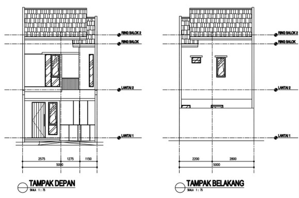 foto tampak rumah tipe Cinnamon perumahan PURI JAYA 22