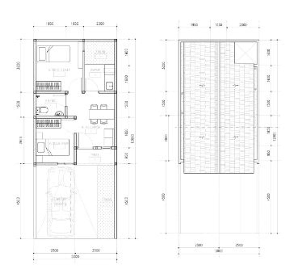 foto denah rumah tipe BLOSSOM PRIME STANDAR perumahan ROYAL BLOSSOM