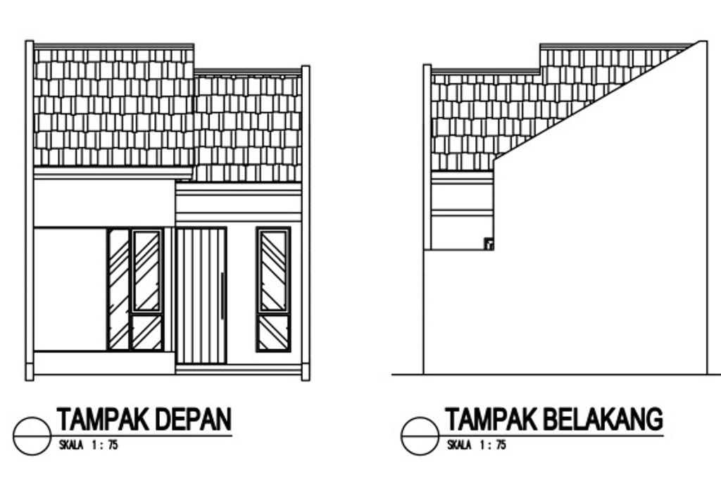 foto tampak rumah tipe Chelsea Standar perumahan PURI JAYA 26