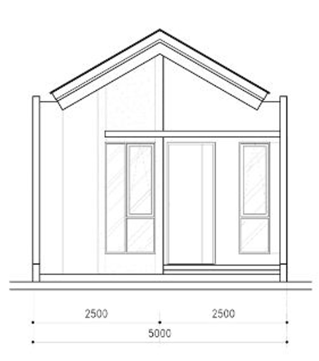 foto tampak rumah tipe BLOSSOM PRIME STANDAR perumahan ROYAL BLOSSOM