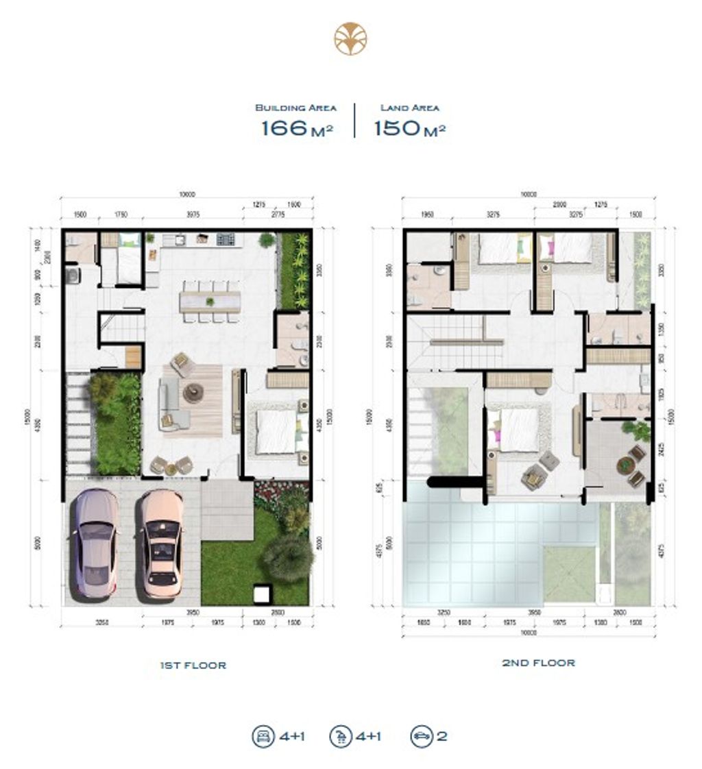 foto denah rumah tipe Fontis10 perumahan CitraGarden Serpong Cluster FONTIS