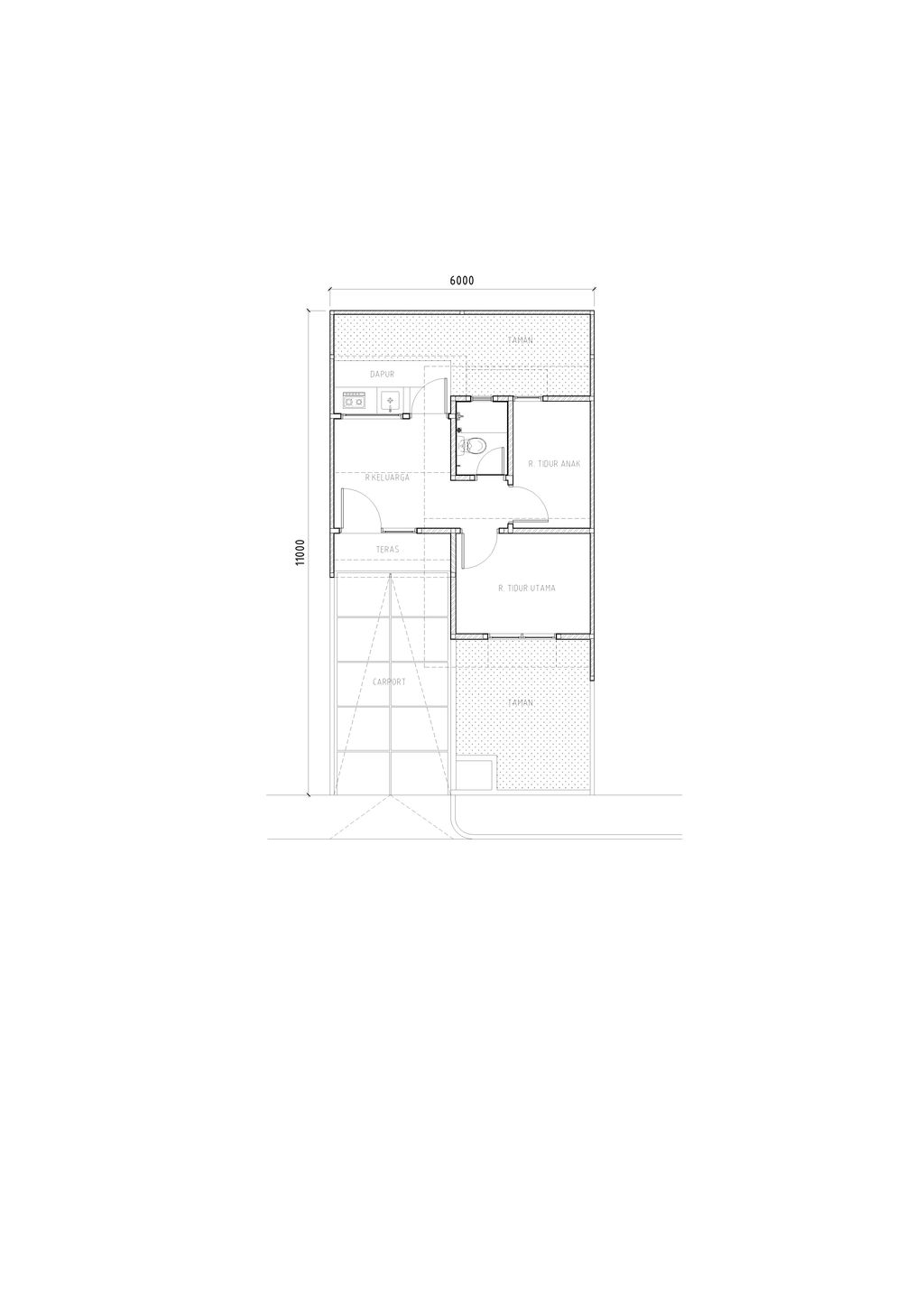 foto denah rumah tipe Millenial Home 1 F15 perumahan Grand Estate Marina City