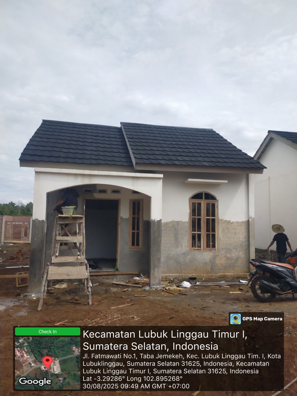 foto tampak rumah tipe 36 perumahan Perumahan Kembar Regency