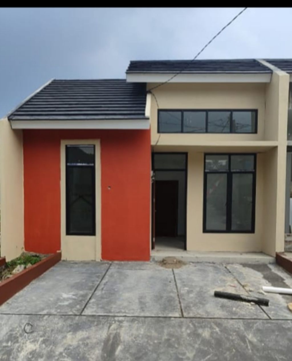 foto tampak rumah tipe New Azzura  subsidi perumahan KIARA GARDEN 2 (TAHAP 4)