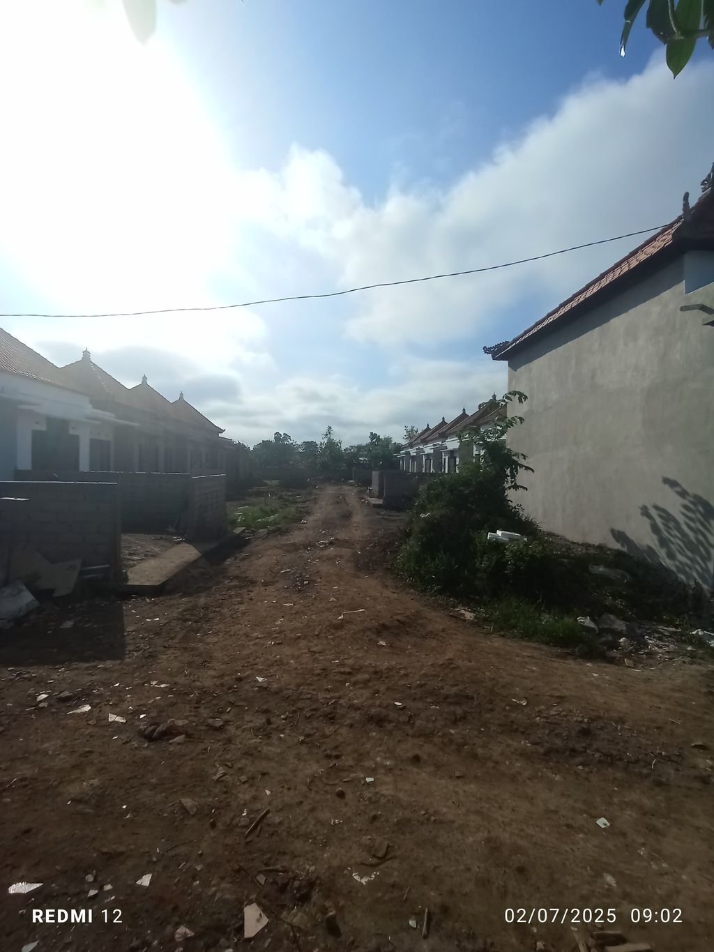 foto posisi tengah perumahan Graha Shaka Terusan