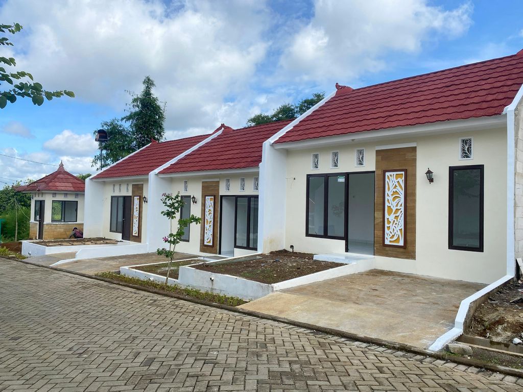 foto tampak rumah tipe BARONG 2025 perumahan TAMAN BUKIT NIRWANA TAHAP 2