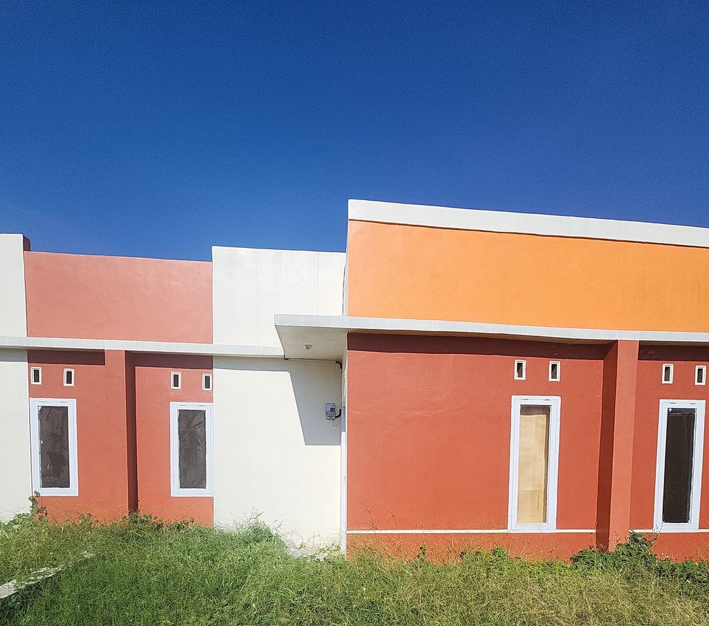 foto tampak rumah tipe 36/72 perumahan BATARIA LAND I TAHAP 3