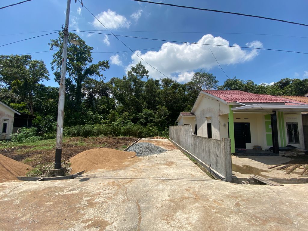 foto posisi tengah perumahan Palem Raya Residence Tahap 2