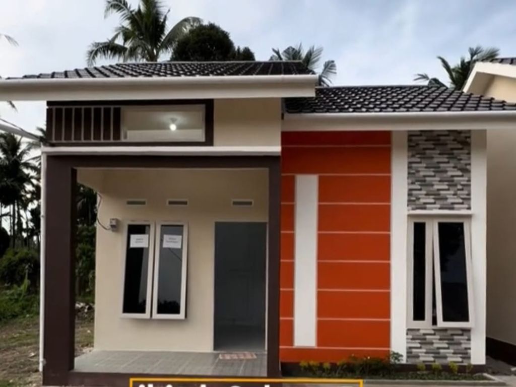 foto tampak rumah tipe 36 perumahan Griya Bersama 2